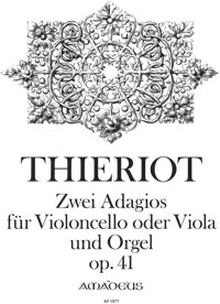 BP 1877 • THIERIOT Two adagios op. 41 - Score & Parts