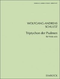 EE 5450 • SCHULTZ - Triptychon der Psalmen - Stimme