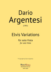 M4V-1009 • ARGENTESI - Elvis Variations - Stimme